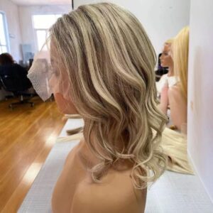 24'' Customized human hair wig